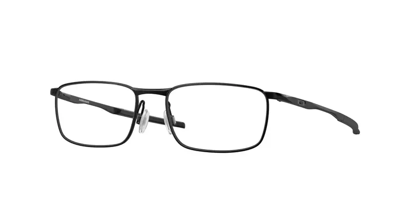 Oakley Uomo OX3173 BARRELHOUSE 317301 Montature da vista Metallo Nero Trasparente Squadrata Normale