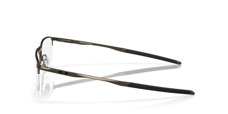 Oakley Uomo OX3174 BARRELHOUSE 0.5 317402 Montature da vista Metallo Grigio Trasparente Squadrata Normale miniatura 3