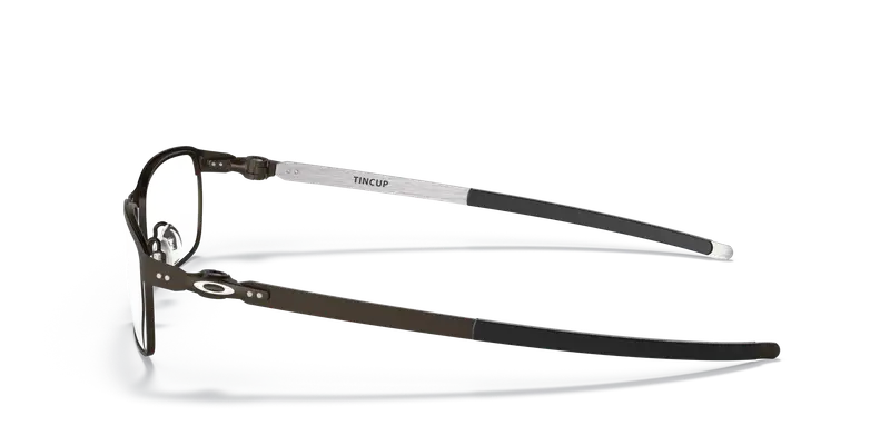 Oakley Uomo OX3184 TINCUP 318402 Montature da vista Acciaio Grigio Trasparente Squadrata Normale miniatura 3