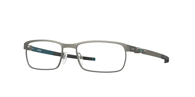 Uomo OX3184 TINCUP 318413 Montature da vista Acciaio Grigio Trasparente Squadrata Normale