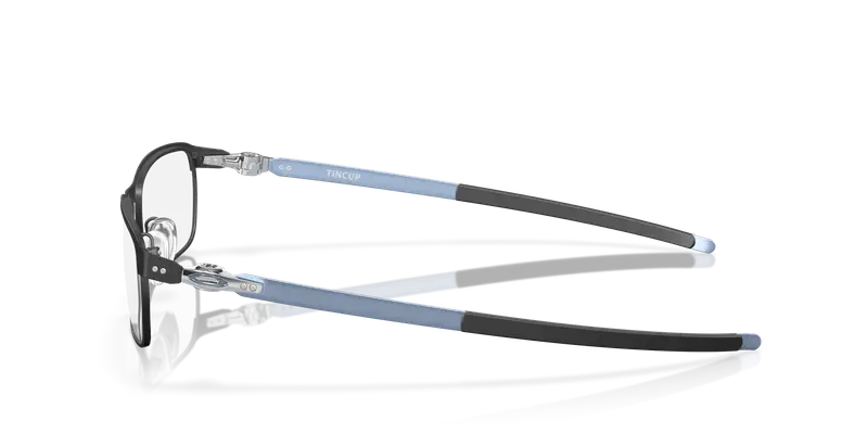 Oakley Uomo OX3184 TINCUP 318414 Montature da vista Acciaio Nero Trasparente Squadrata Normale miniatura 3