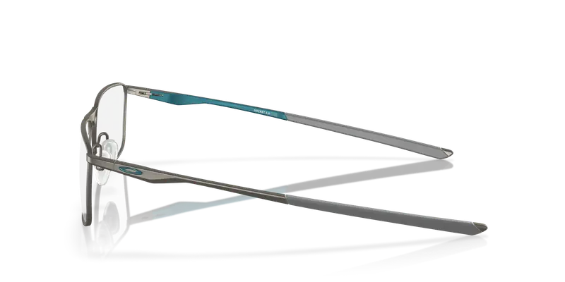Oakley Uomo OX3217 SOCKET 5.0 321715 Montature da vista Metallo Grigio Trasparente Squadrata Normale miniatura 3