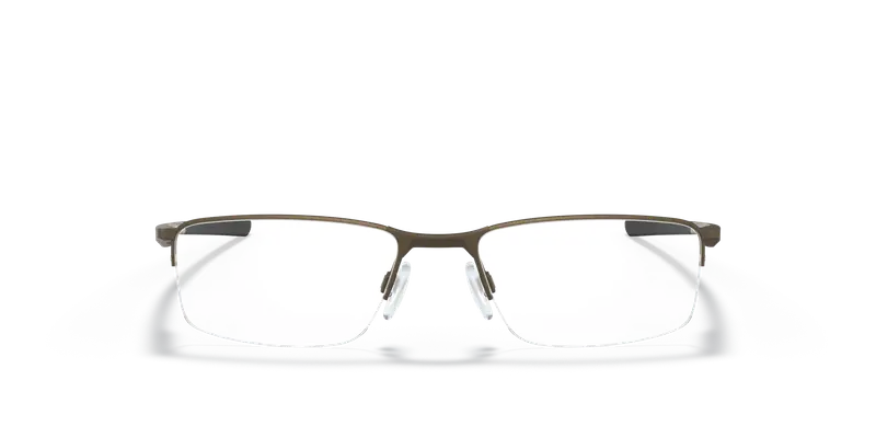 Oakley Uomo OX3218 SOCKET 5.5 321808 Montature da vista Metallo Grigio Trasparente Squadrata Normale miniatura 2