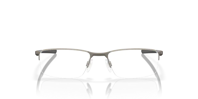 Oakley Uomo OX3218 SOCKET 5.5 321813 Montature da vista Metallo Grigio Trasparente Squadrata Normale miniatura 2