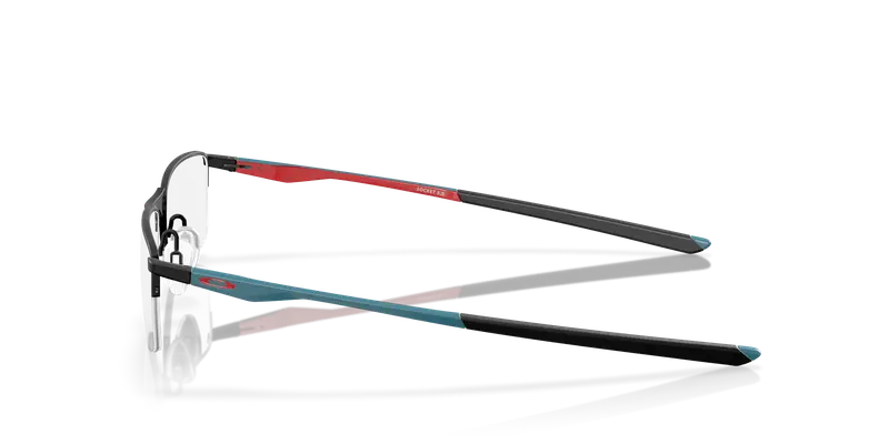 Oakley Uomo OX3218 SOCKET 5.5 321814 Montature da vista Metallo Nero Trasparente Squadrata Normale miniatura 3