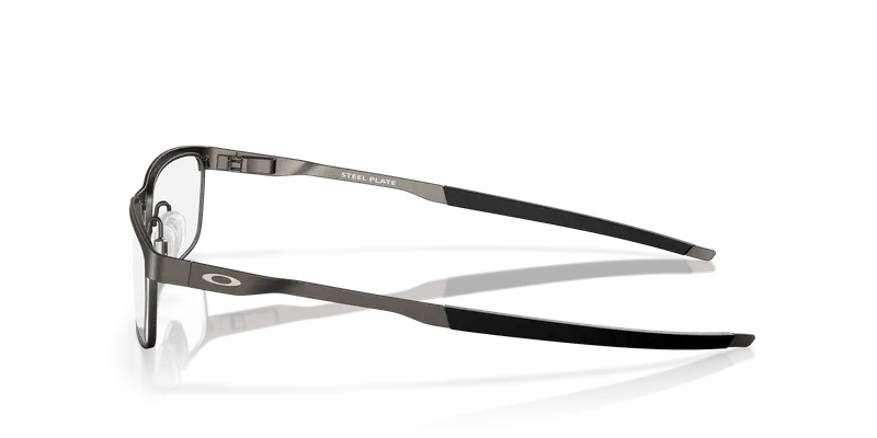 Oakley Uomo OX3222 STEEL PLATE 322202 Montature da vista Metallo Grigio Trasparente Squadrata Normale miniatura 3
