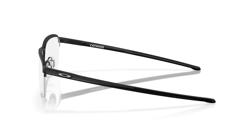 Oakley Uomo OX3233 CATHODE 323301 Montature da vista Metallo Nero Trasparente Squadrata Normale miniatura 3