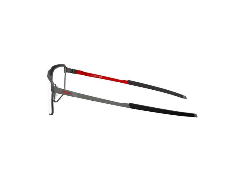 Oakley Uomo OX3245 FUEL LINE 324504 Montature da vista Metallo Argento Squadrata miniatura 3