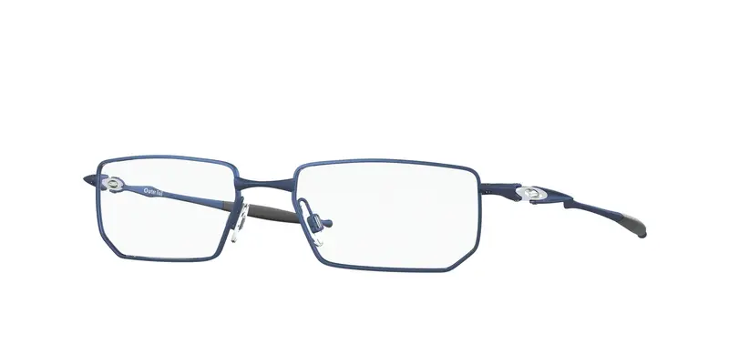 Oakley Uomo OX3246 OUTER FOIL 324603 MATTE DARK NAVY Montature da vista Metallo Blu  Squadrata