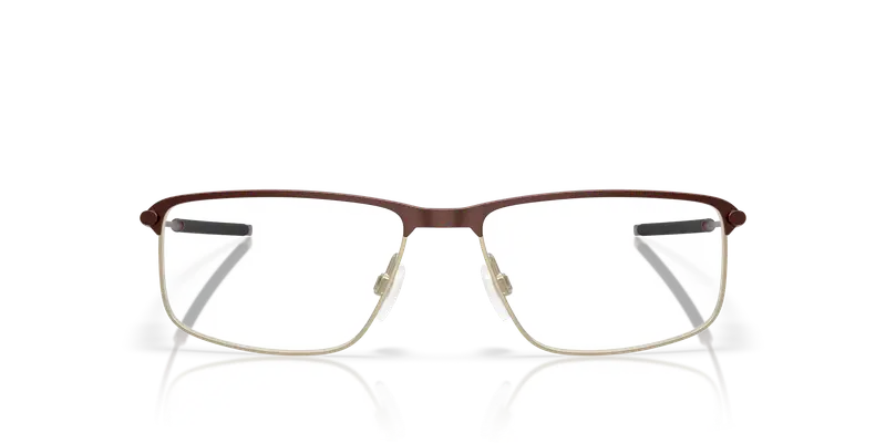 Oakley Uomo OX5019 SOCKET TI 501905 Montature da vista Titanio Rosso Trasparente Squadrata Normale miniatura 2