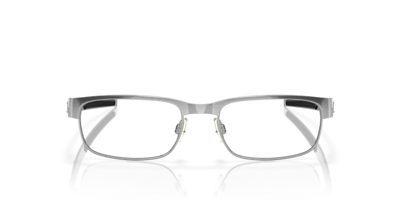 Oakley Uomo OX5038 METAL PLATE 503806 Montature da vista Titanio Argento Trasparente Squadrata Normale miniatura 2