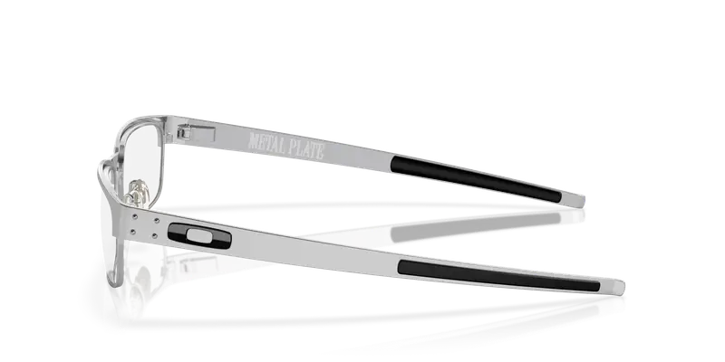 Oakley Uomo OX5038 METAL PLATE 503806 Montature da vista Titanio Argento Trasparente Squadrata Normale miniatura 3