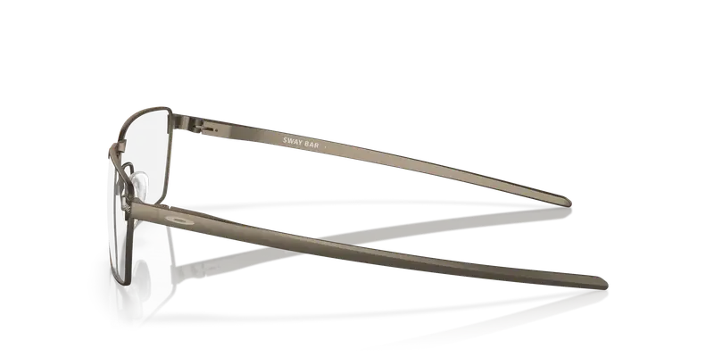 Oakley Uomo OX5078 SWAY BAR 507802 Montature da vista Titanio Grigio Trasparente Squadrata Normale miniatura 3