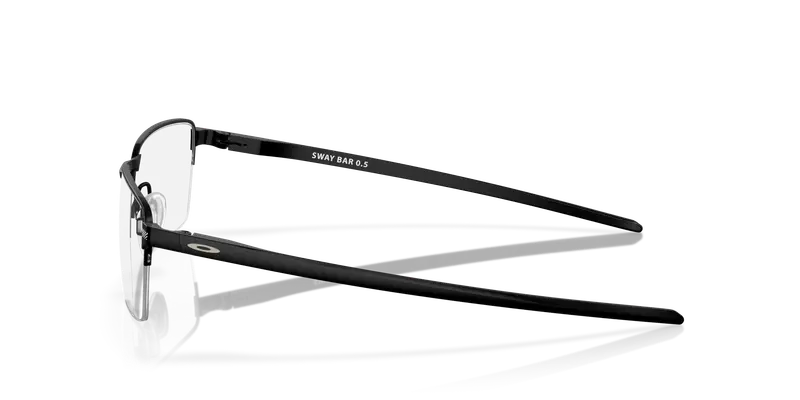 Oakley Uomo OX5080 SWAY BAR 0.5 508001 Montature da vista Titanio Nero Trasparente Squadrata Normale miniatura 3