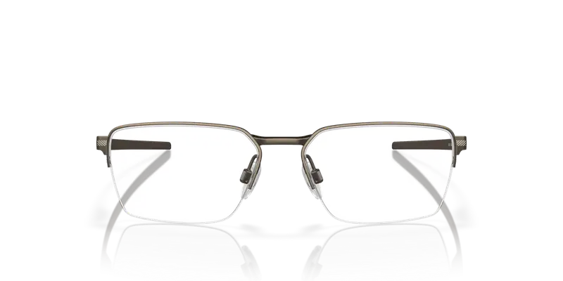 Oakley Uomo OX5080 SWAY BAR 0.5 508002 Montature da vista Titanio Grigio Trasparente Squadrata Normale miniatura 2