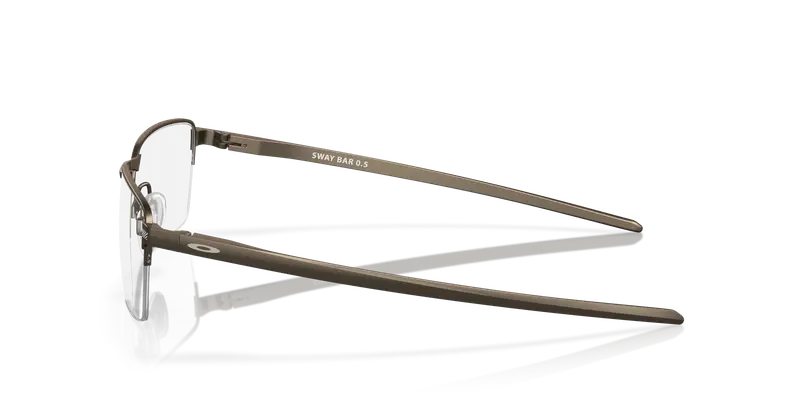Oakley Uomo OX5080 SWAY BAR 0.5 508002 Montature da vista Titanio Grigio Trasparente Squadrata Normale miniatura 3