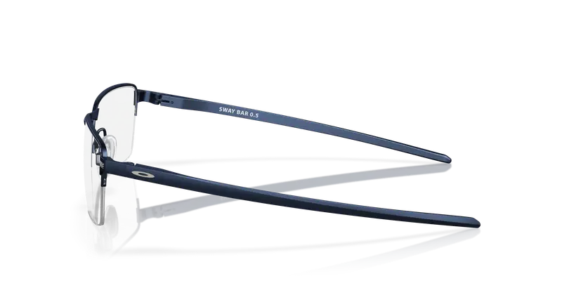 Oakley Uomo OX5080 SWAY BAR 0.5 508004 Montature da vista Titanio Blu Trasparente Squadrata Normale miniatura 3
