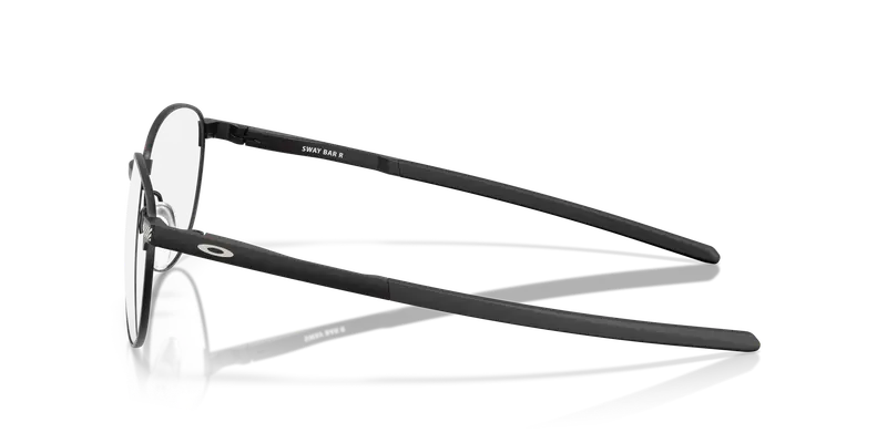 Oakley Uomo OX5081 SWAY BAR R 508101 Montature da vista Titanio Nero Trasparente Rotonda Normale miniatura 3