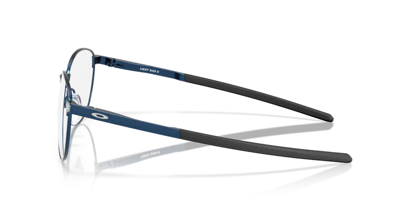 Oakley Uomo OX5081 SWAY BAR R 508103 Montature da vista Titanio Blu Trasparente Rotonda Normale miniatura 3