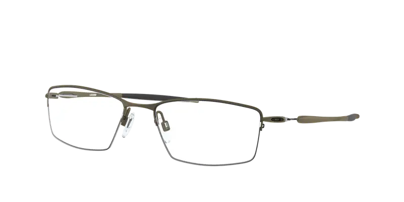 Oakley Uomo OX5113 LIZARD 511302 Montature da vista Titanio Grigio Trasparente Squadrata Normale