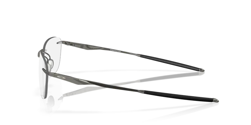 Oakley Uomo OX5118 WINGFOLD EVR 511803 Montature da vista Titanio Grigio Trasparente Squadrata Normale miniatura 3