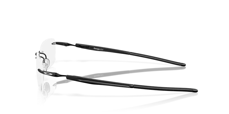 Oakley Uomo OX5126 GAUGE 3.1 512601 Montature da vista Titanio Nero Trasparente Squadrata Normale miniatura 3