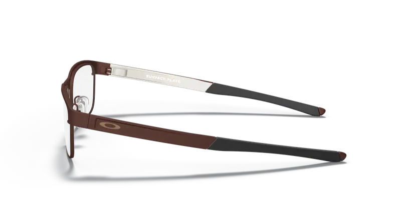 Oakley Uomo OX5132 SURFACE PLATE 513205 Montature da vista Titanio Marrone Trasparente Squadrata Normale miniatura 3