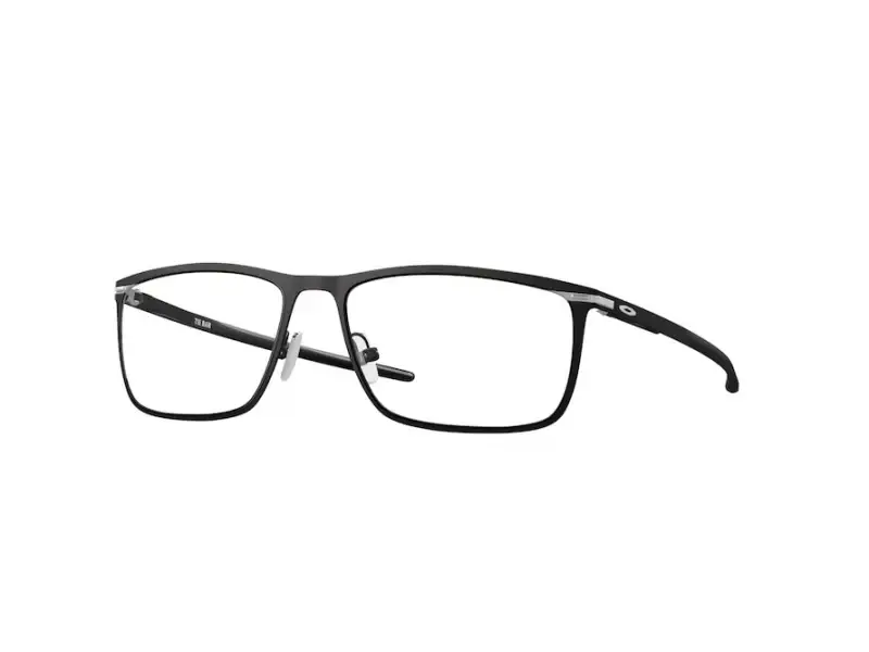 Uomo OX5138 TIE BAR 513805 Montature da vista Titanio Nero Squadrata