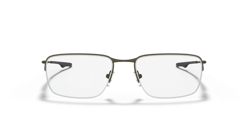 Oakley Uomo OX5148 WINGBACK SQ 514802 Montature da vista Titanio Grigio Trasparente Squadrata Normale miniatura 2