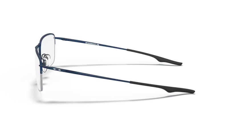 Oakley Uomo OX5148 WINGBACK SQ 514804 Montature da vista Titanio Blu Trasparente Squadrata Normale miniatura 3