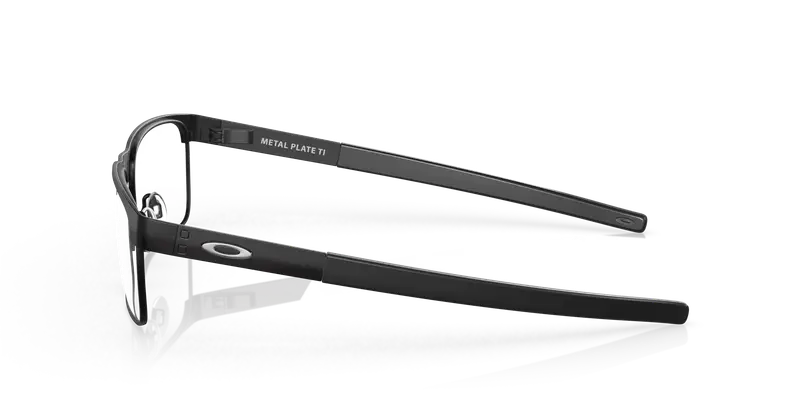 Oakley Uomo OX5153 METAL PLATE TI 515301 Montature da vista Titanio Nero Trasparente Squadrata Normale miniatura 3