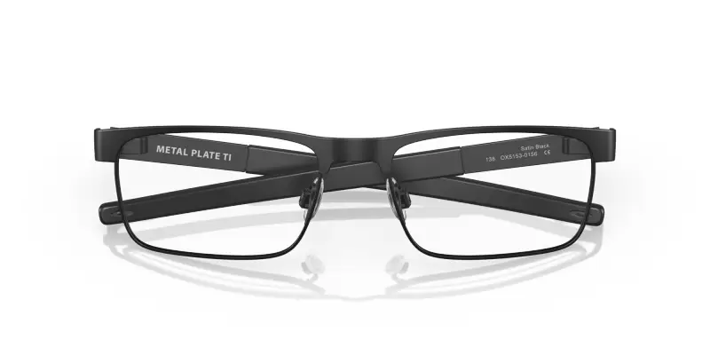 Uomo OX5153 METAL PLATE TI 515301 Montature da vista Titanio Nero Trasparente Squadrata Normale miniatura 2
