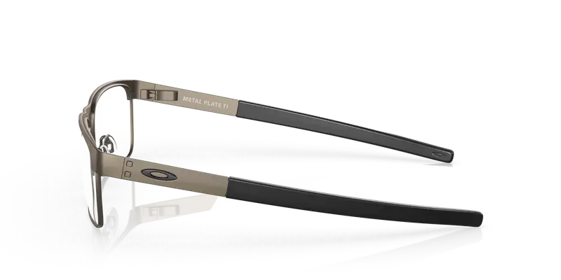 Oakley Uomo OX5153 METAL PLATE TI 515302 Montature da vista Titanio Grigio Trasparente Squadrata Normale miniatura 3