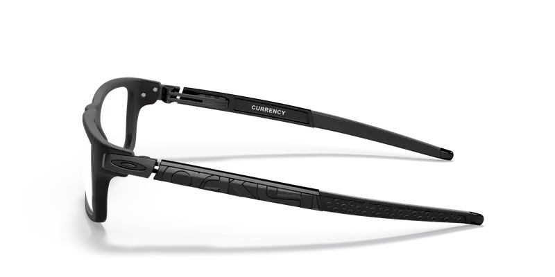 Oakley Uomo OX8026 CURRENCY 802601 Montature da vista O_Matter Nero Trasparente Squadrata Normale miniatura 3