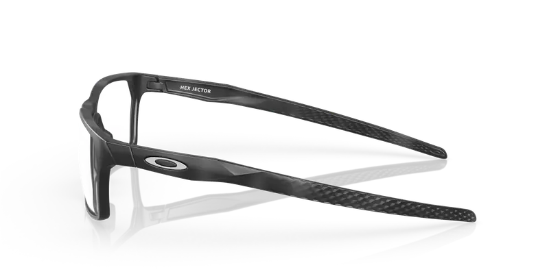 Oakley Uomo OX8032 HEX JECTOR 803203 Montature da vista O_Matter Nero Trasparente Squadrata Normale miniatura 3