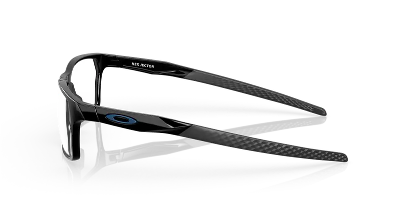 Oakley Uomo OX8032 HEX JECTOR 803204 Montature da vista O_Matter Nero Trasparente Squadrata Normale miniatura 3