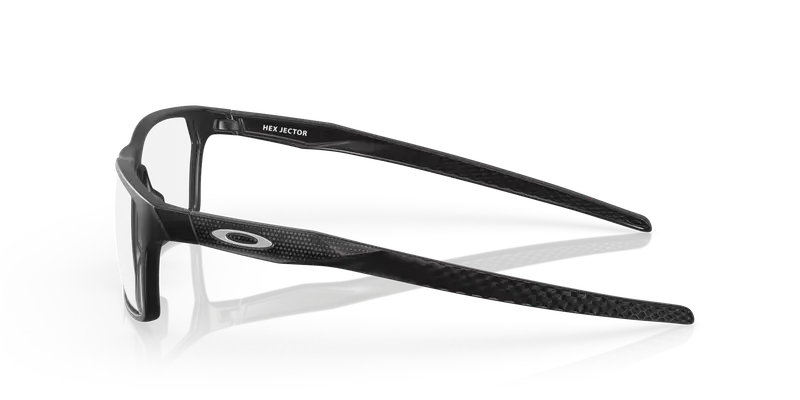 Oakley Uomo OX8032 HEX JECTOR 803205 Montature da vista O_Matter Nero Trasparente Squadrata Normale miniatura 3