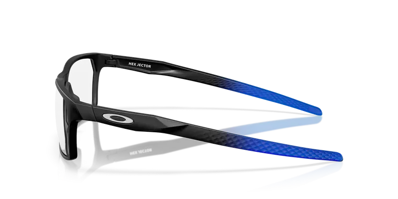 Oakley Uomo OX8032 HEX JECTOR 803210 Montature da vista O_Matter Nero Trasparente Squadrata Normale miniatura 3