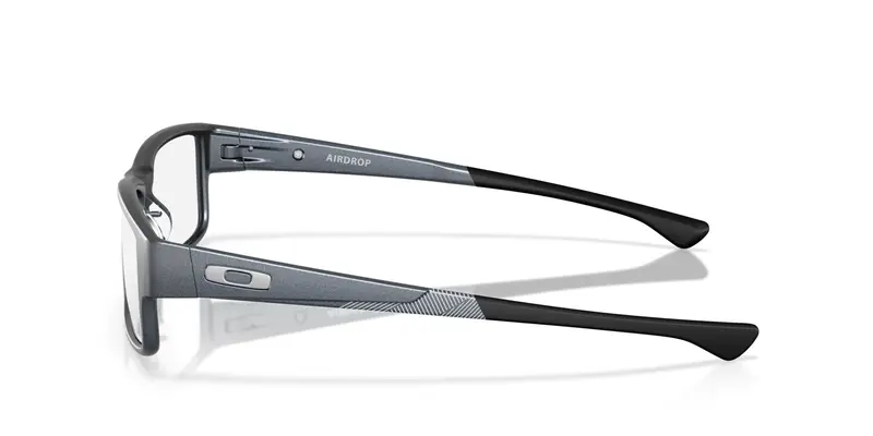 Oakley Uomo OX8046 AIRDROP 804620 Montature da vista O_Matter Nero Trasparente Squadrata Normale miniatura 3