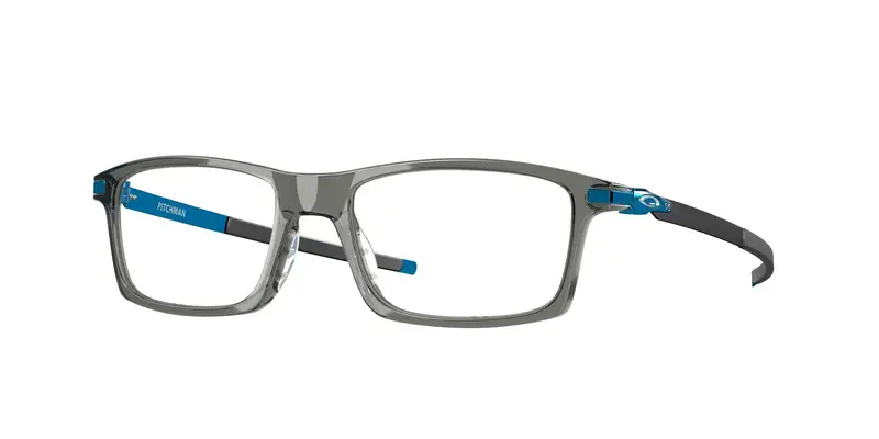 Oakley Uomo OX8050 PITCHMAN 805012 Montature da vista Plastica Grigio  Squadrata