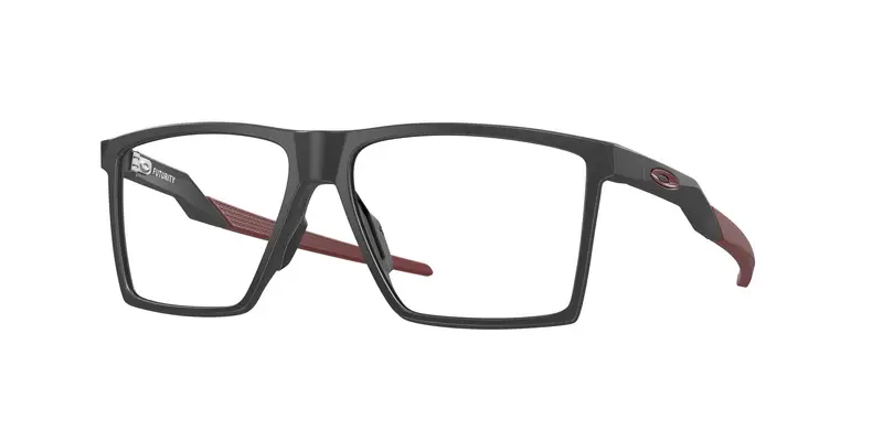 Oakley Uomo OX8052 FUTURITY 805204 Montature da vista O_Matter Nero Trasparente Squadrata Normale