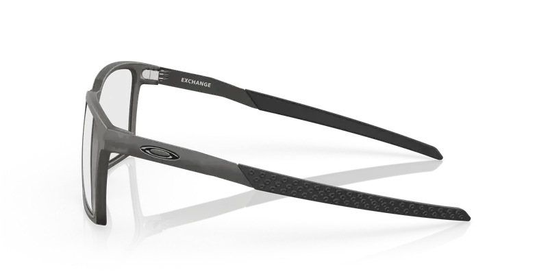 Oakley Uomo OX8055 EXCHANGE 805502 Montature da vista O_Matter Grigio Trasparente Squadrata Normale miniatura 3