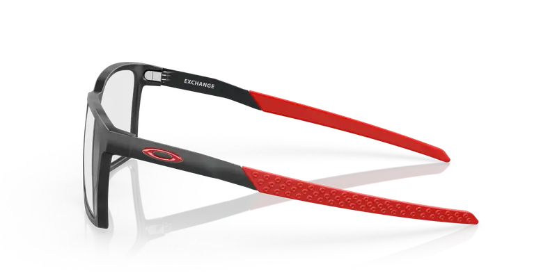 Oakley Uomo OX8055 EXCHANGE 805504 Montature da vista O_Matter Nero Trasparente Squadrata Normale miniatura 3