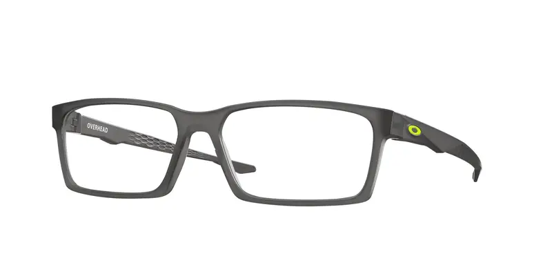 Oakley Uomo OX8060 OVERHEAD 806002 Montature da vista O_Matter Grigio Trasparente Squadrata Normale