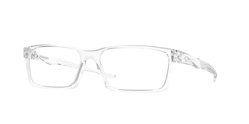 Oakley Uomo OX8060 OVERHEAD 806003 Montature da vista O_Matter Trasparente Trasparente Squadrata Normale