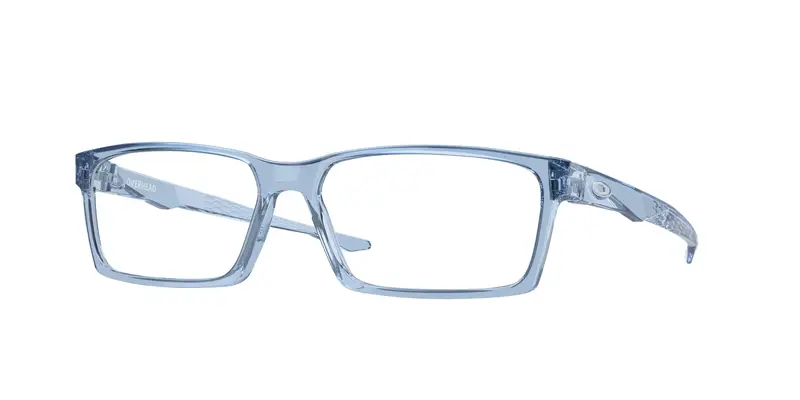 Oakley Uomo OX8060 OVERHEAD 806007 Montature da vista O_Matter Blu Trasparente Squadrata Normale