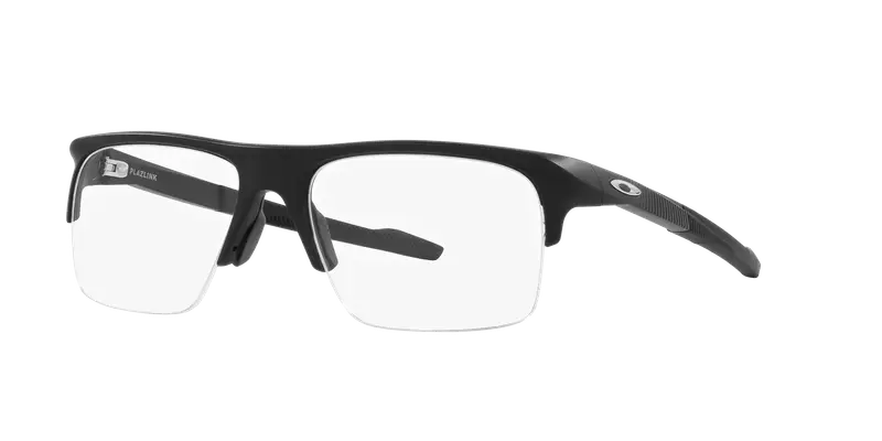 Oakley Uomo OX8061 PLAZLINK 806101 Montature da vista O_Matter Nero Trasparente Squadrata Normale miniatura 2