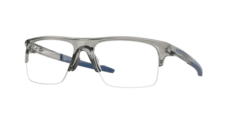 Oakley Uomo OX8061 PLAZLINK 806103 Montature da vista O_Matter Grigio Trasparente Squadrata Normale