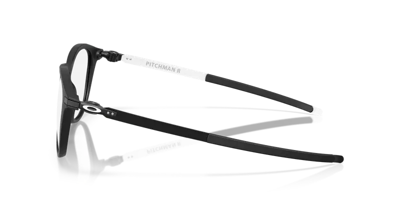 Oakley Uomo OX8105 PITCHMAN R 810525 Montature da vista O_Matter Nero Trasparente Rotonda Normale miniatura 3