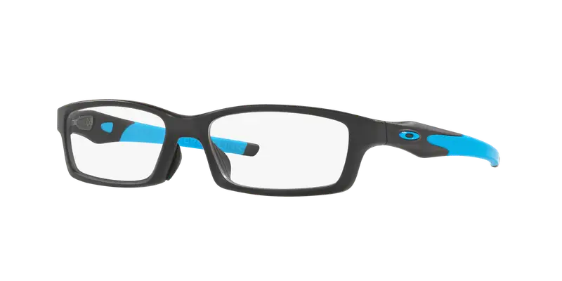 Oakley Uomo OX8118 CROSSLINK (A) 811801 Montature da vista O_Matter Nero Trasparente Squadrata Normale